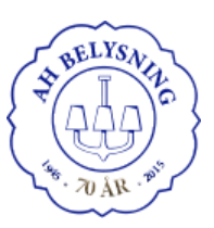 AH Belysning -logo